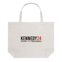 Kennedy 2024 Declare Your Independence Cotton Tote Bag